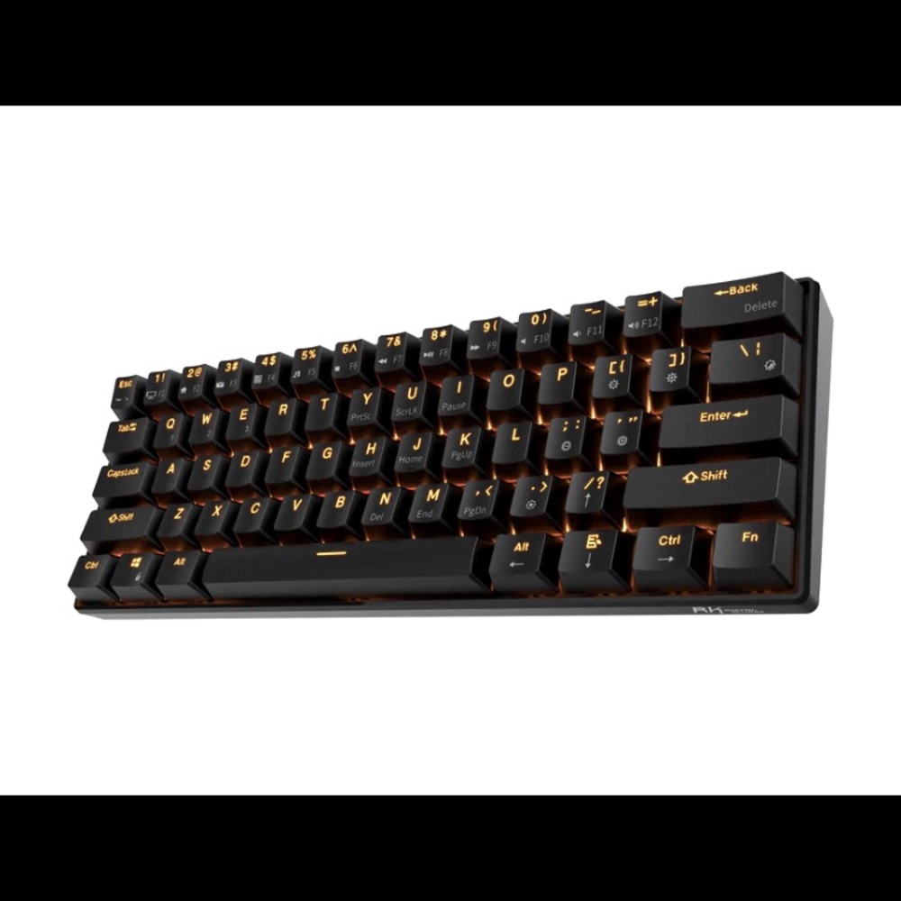 This is a ROYAL KLUDGE %60 key board for gaming